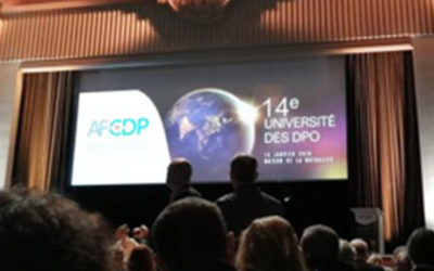 COVATEAM a participé à la 14ème Université des DPO (Délégué à la Protection des Données) organisée par l’AFCDP