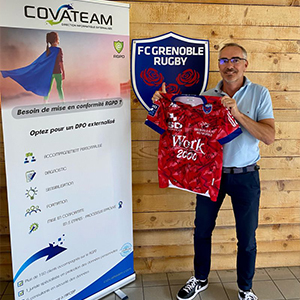 Sponsoring : COVATEAM, cabinet de conseil en informatique sur Grenoble devient partenaire du FC Grenoble Rugby